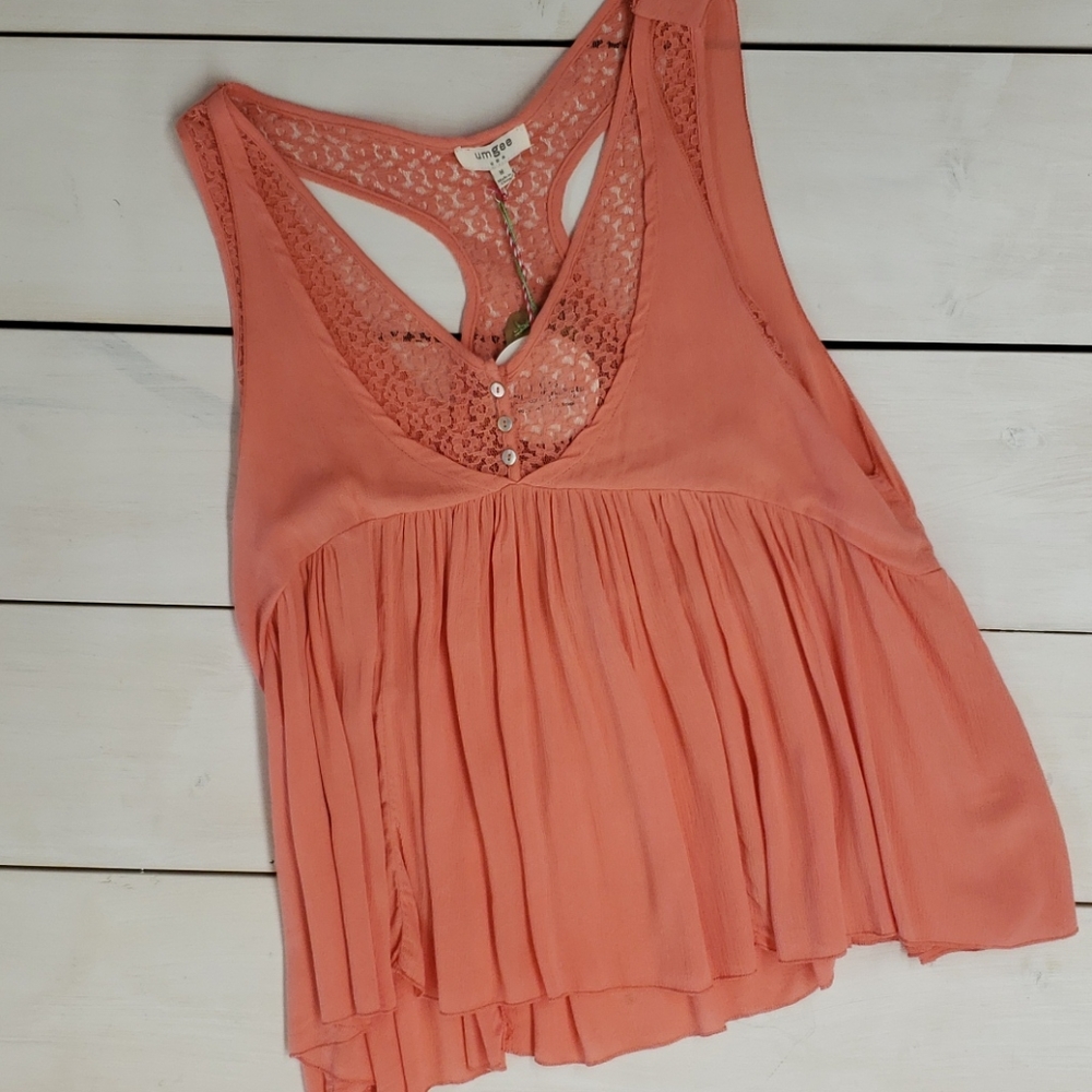 Top, babydoll tank NWT